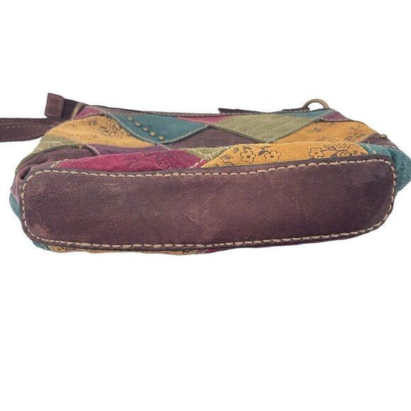 Fossil Multicolor Patchwork Crossbody Bag - Picture 4 of 14